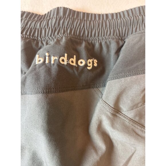 Birddogs Mens Gray Athletic Shorts With Elastic Waist & Zip Pocket - Picture 4 of 11